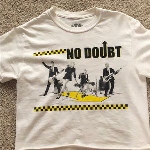 no doubt cropped tshirt